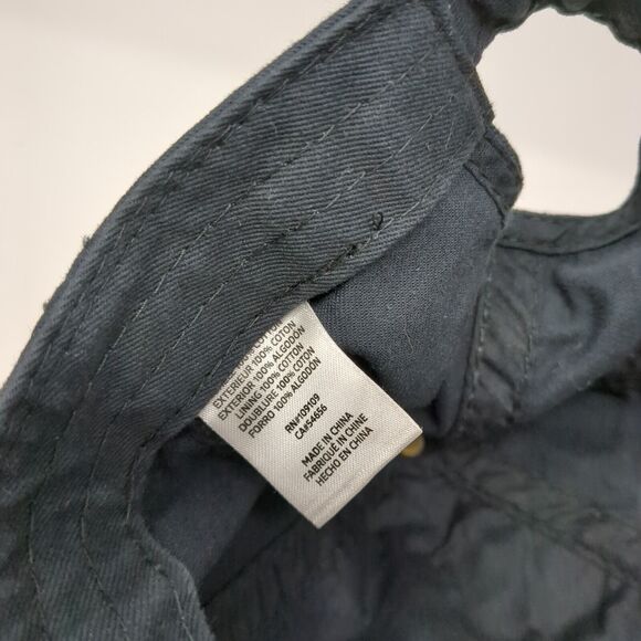 Daisy Flower Slideback Hat Blue One Size Adjustable Embroidered 6 Panel - Picture 8 of 8